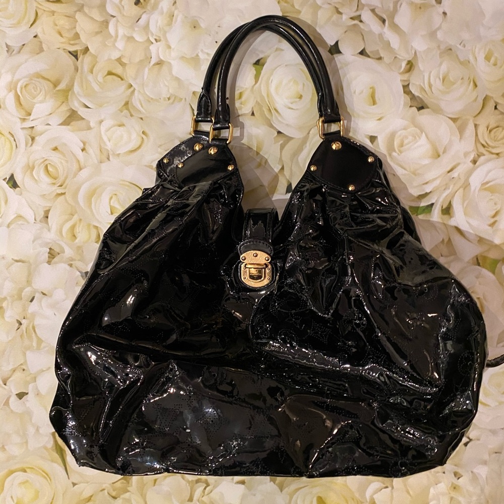 Louis Vuitton Mahina Surya XL patent hobo bag